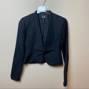 BCBG Paris | Cropped Linen Blazer